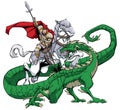 Saint George Slaying the Dragon