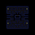 Famous old maze video game