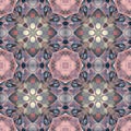 Seamless background pattern, Abstract symmetrical pattern, Kaleidoscope of color