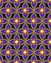 seamless background with a pattern of multicolored beads