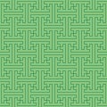 Seamless Japanese pattern combining T-shaped figures