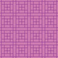 Seamless Japanese pattern combining T-shaped figures