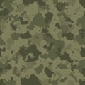 illustration of seamless military camouflage pattern Royalty Free Stock Photo