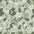 illustration of seamless military camouflage pattern Royalty Free Stock Photo