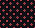 Illustration of a seamless red and black rhombus tile pattern