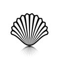 Sea shell as an icon