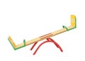 Illustration of seesaw