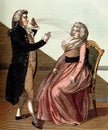 Illustration of sibley a key to magic and the occult mesmer and the magnetic cures