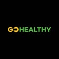 Amazing Illustration of simple and elegant go healthy letters Royalty Free Stock Photo