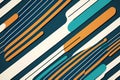 Simple retro pattern design, abstract background, abstract, colors Royalty Free Stock Photo