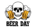International beer day illustration vector art