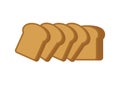 Illustration of slices of bread