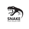 illustration of snake head Royalty Free Stock Photo