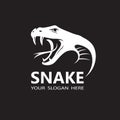 illustration of snake head Royalty Free Stock Photo