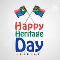 Illustration of South Africa Heritage Day background Royalty Free Stock Photo