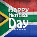 Illustration of South Africa Heritage Day background Royalty Free Stock Photo