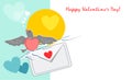 Happy valentines day exclusive design. Love & life. Be My Valentine. Valentine card I Love YOU, Be My Valentine. Royalty Free Stock Photo