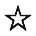 Illustration Star Icon For Personal And Commercial Use.