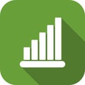 Illustration Statistics Icon For Personal And Commercial Use.