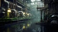 Abandoned Steampunk Factory