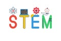 Illustration of STEM Royalty Free Stock Photo