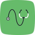 Illustration Stethoscope Icon For Personal And Commercial Use.