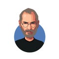 Caricature of Steve Jobs