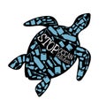 Illustration of Stop Ocean Pollution