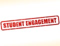 Student engagement text stamp