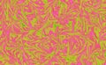 Illustration of neon color of lime green and hot pink pattern for abstract backdrop