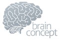 Brain Side Concept