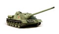 Illustration of a SU-100 Russian tank destroyer Royalty Free Stock Photo