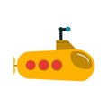 Illustration Submarine Icon For Personal And Commercial Use.