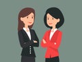 Illustration of Successful Businesswomen