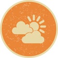 Illustration Sunny Icon For Personal And Commercial Use...