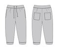 Illustration of Sweat Pants