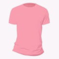 Illustration t shirt pink color