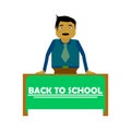 Illustration  back to school vector Royalty Free Stock Photo