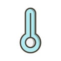 Illustration Temperature Icon For Personal And Commercial Use...