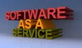 Software as service Royalty Free Stock Photo
