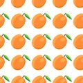 Illustration on theme big colored seamless apricot Royalty Free Stock Photo
