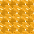 Illustration on theme big pattern identical types walnut Royalty Free Stock Photo