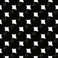 Illustration on theme of bright pattern black radish Royalty Free Stock Photo