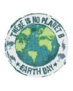 Illustration There Is No Panet B Earth Day