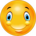 Thinking emoticon smiley Royalty Free Stock Photo