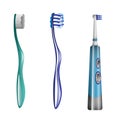 Illustration of Toothbrush Royalty Free Stock Photo