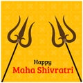 Illustration Of Traditional Hindu Festival, Maha Shivratri