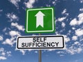 Self sufficiency Royalty Free Stock Photo