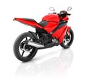 Illustration Transportation Sport Motorbike Racing Concept Royalty Free Stock Photo