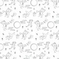 Tsukimi pattern background